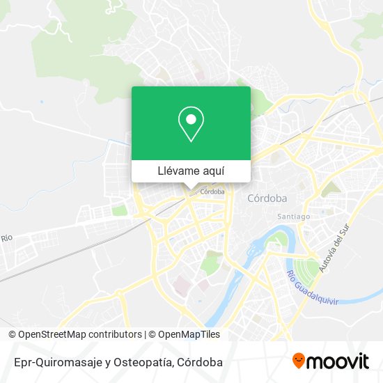 Mapa Epr-Quiromasaje y Osteopatía