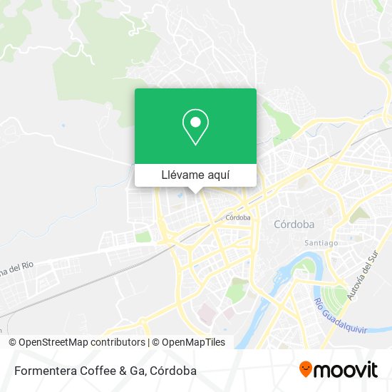 Mapa Formentera Coffee & Ga