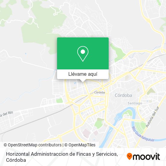 Mapa Horizontal Administraccion de Fincas y Servicios