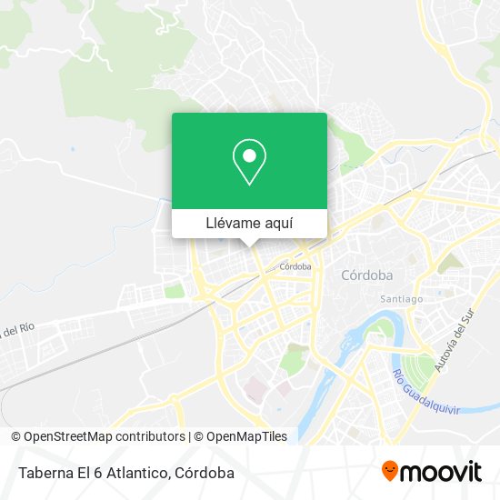 Mapa Taberna El 6 Atlantico