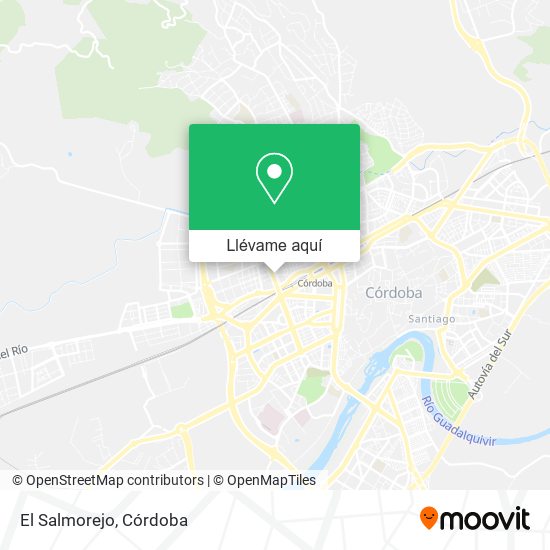 Mapa El Salmorejo