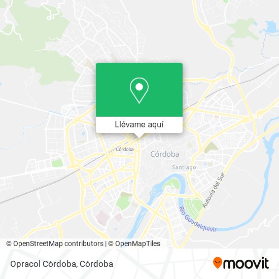 Mapa Opracol Córdoba