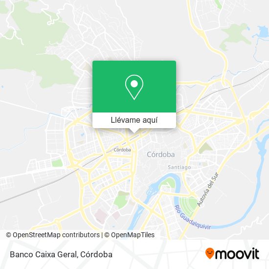 Mapa Banco Caixa Geral