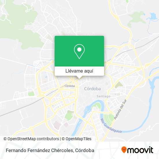 Mapa Fernando Fernández Chércoles