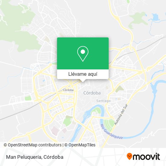Mapa Man Peluquería