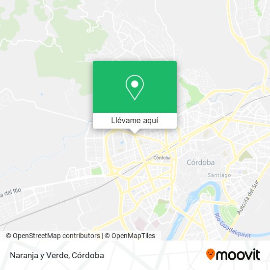 Mapa Naranja y Verde