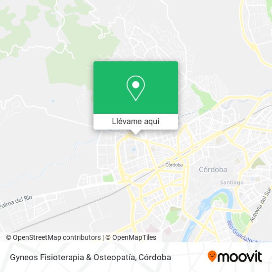 Mapa Gyneos Fisioterapia & Osteopatía