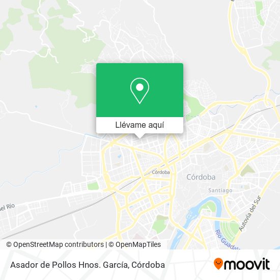 Mapa Asador de Pollos Hnos. García