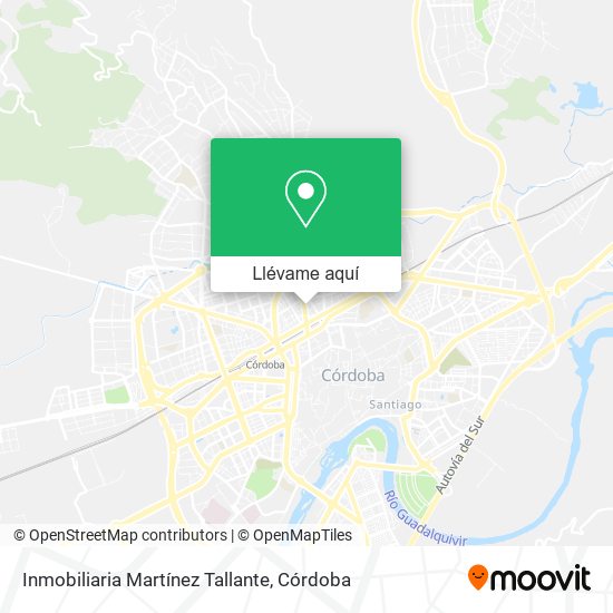 Mapa Inmobiliaria Martínez Tallante