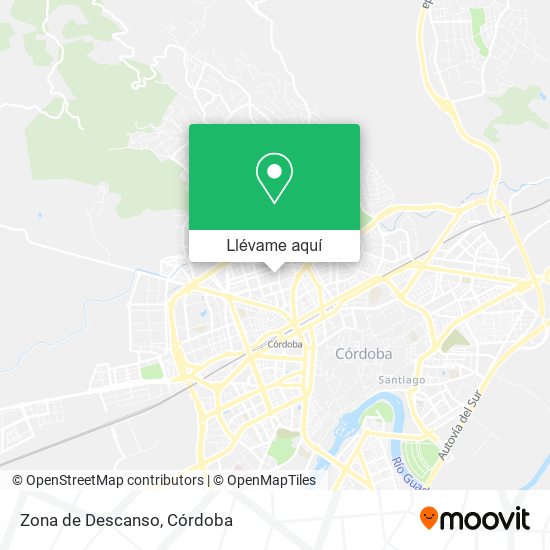 Mapa Zona de Descanso