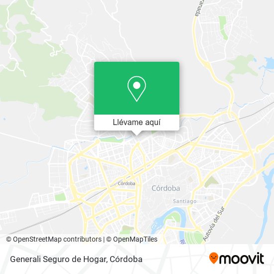 Mapa Generali Seguro de Hogar