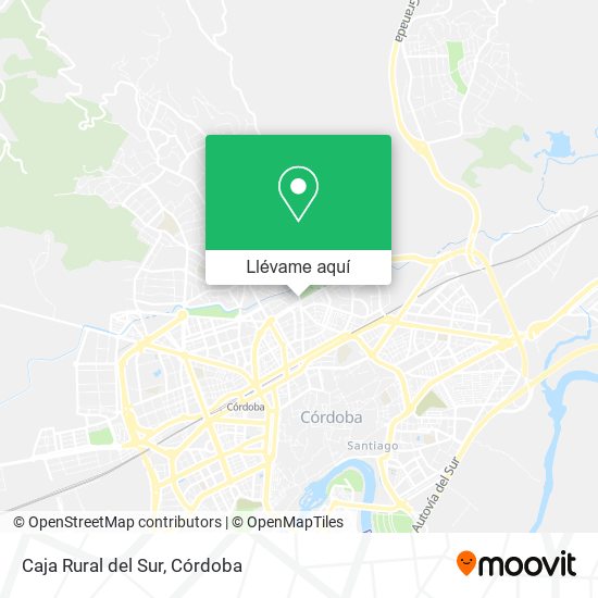 Mapa Caja Rural del Sur