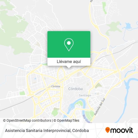 Mapa Asistencia Sanitaria Interprovincial