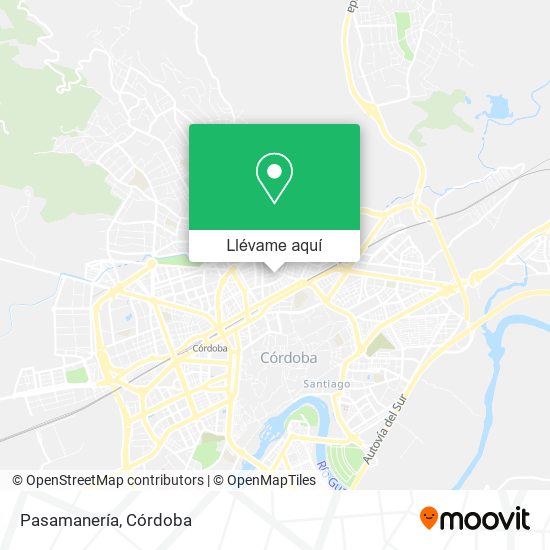 Mapa Pasamanería