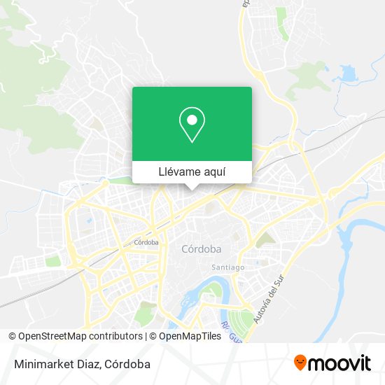 Mapa Minimarket Diaz