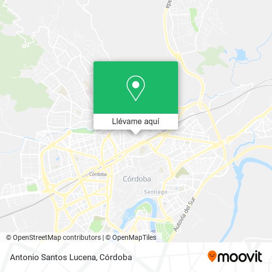 Mapa Antonio Santos Lucena