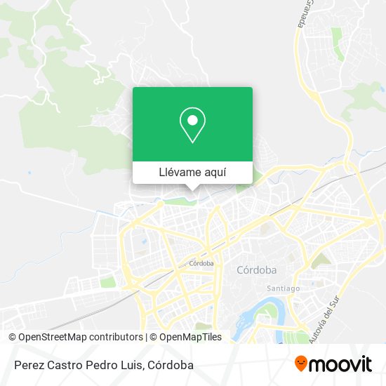 Mapa Perez Castro Pedro Luis