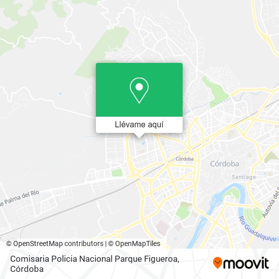 Mapa Comisaria Policia Nacional Parque Figueroa