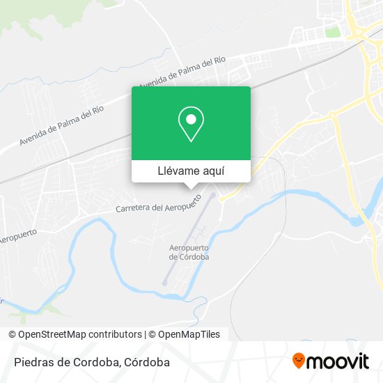Mapa Piedras de Cordoba