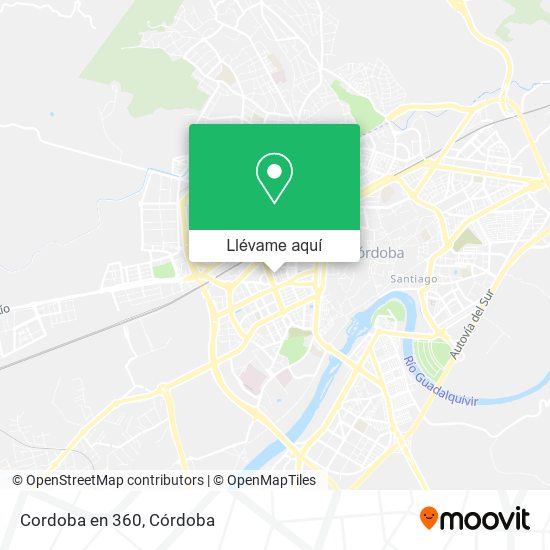 Mapa Cordoba en 360