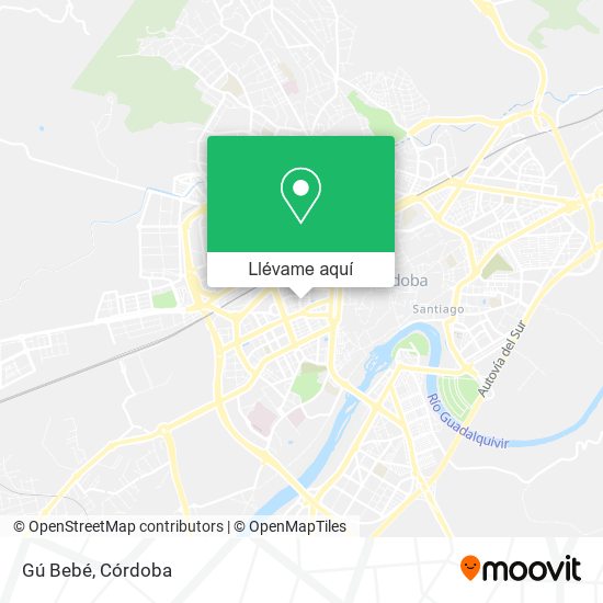 Mapa Gú Bebé