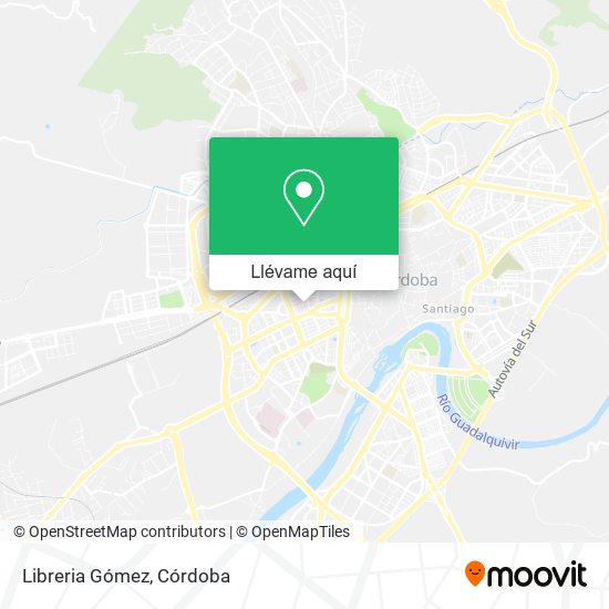 Mapa Libreria Gómez