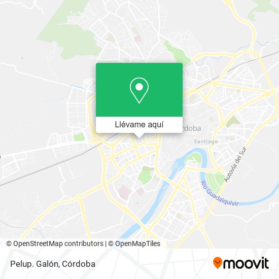 Mapa Pelup. Galón