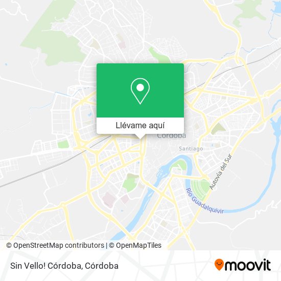 Mapa Sin Vello! Córdoba