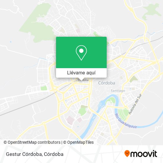 Mapa Gestur Córdoba