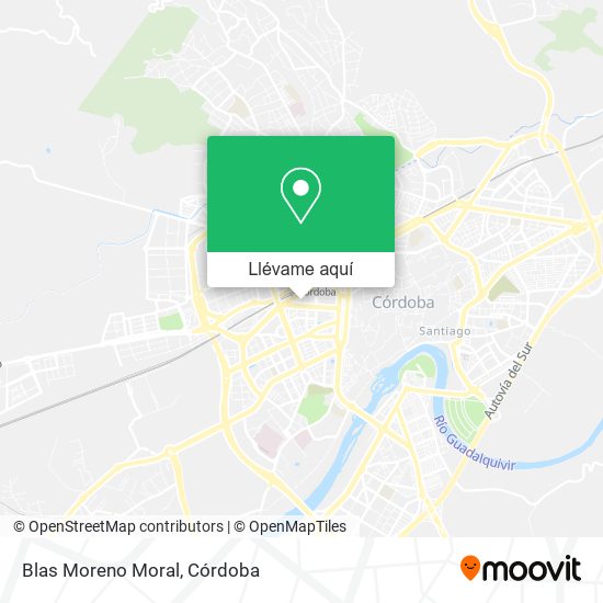 Mapa Blas Moreno Moral