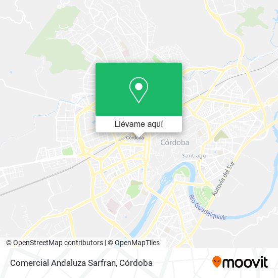 Mapa Comercial Andaluza Sarfran