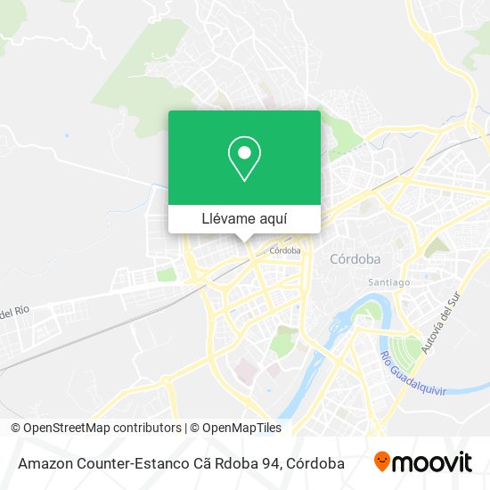 Mapa Amazon Counter-Estanco Cã Rdoba 94