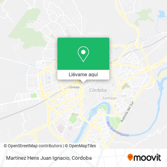 Mapa Martínez Hens Juan Ignacio