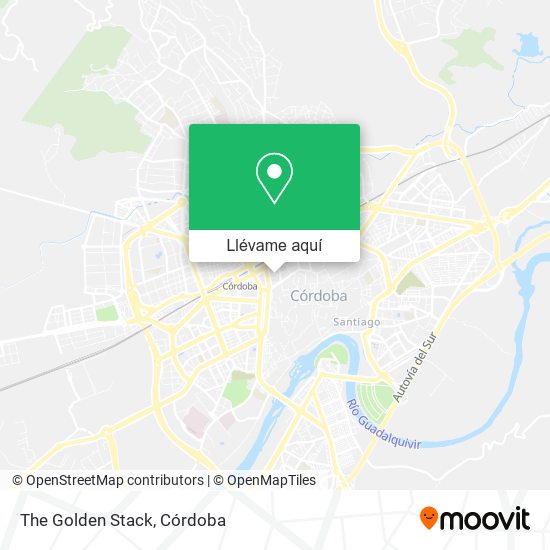 Mapa The Golden Stack