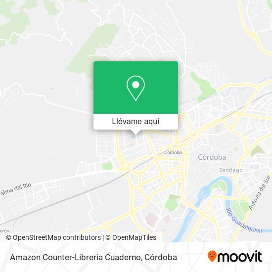 Mapa Amazon Counter-Libreria Cuaderno