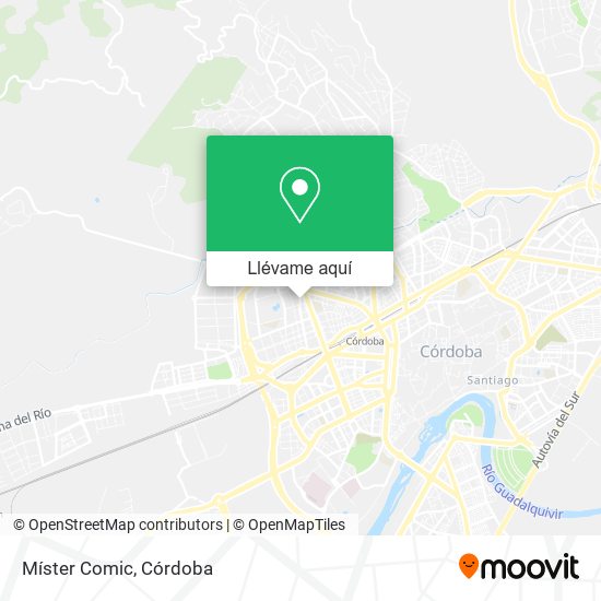 Mapa Míster Comic