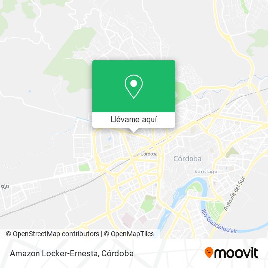 Mapa Amazon Locker-Ernesta