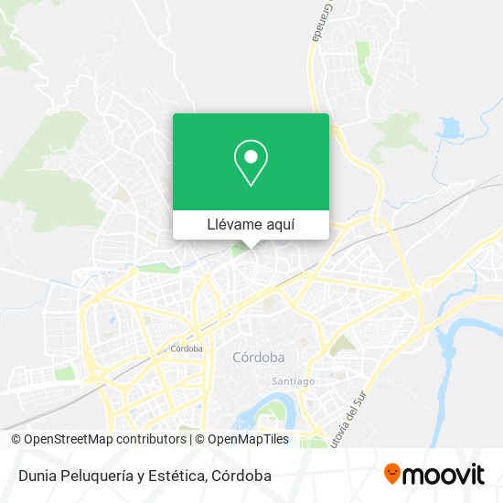 Mapa Dunia Peluquería y Estética