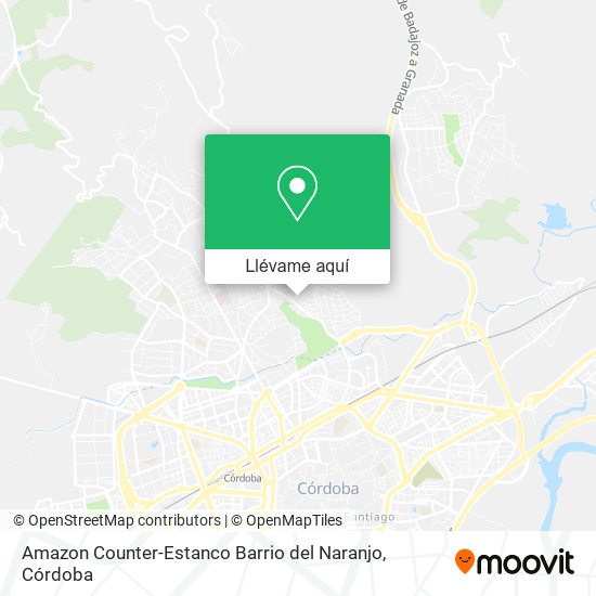 Mapa Amazon Counter-Estanco Barrio del Naranjo