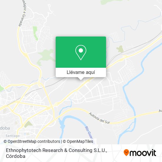 Mapa Ethnophytotech Research & Consulting S.L.U.