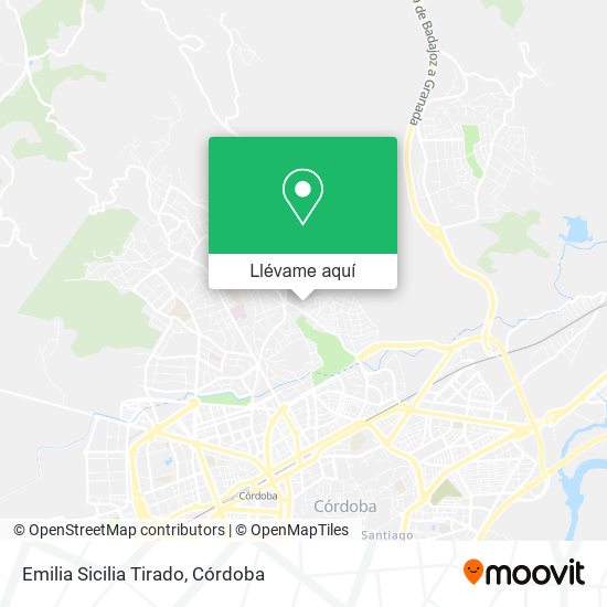 Mapa Emilia Sicilia Tirado