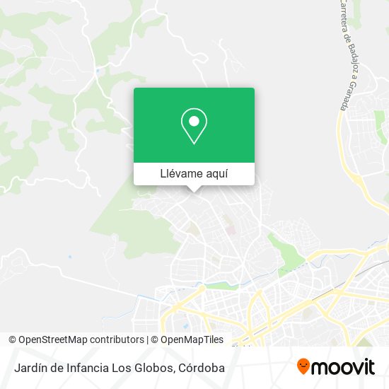 Mapa Jardín de Infancia Los Globos