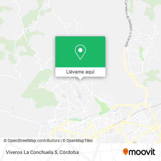 Mapa Viveros La Conchuela S