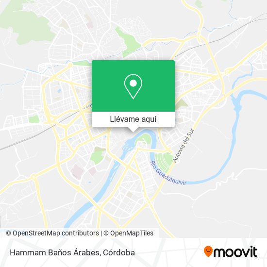 Mapa Hammam Baños Árabes