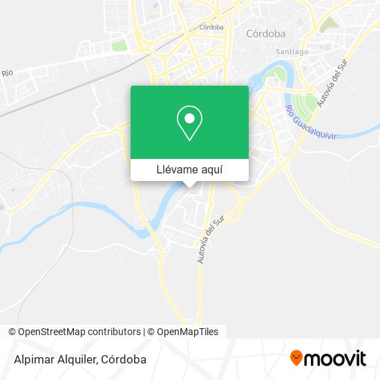 Mapa Alpimar Alquiler