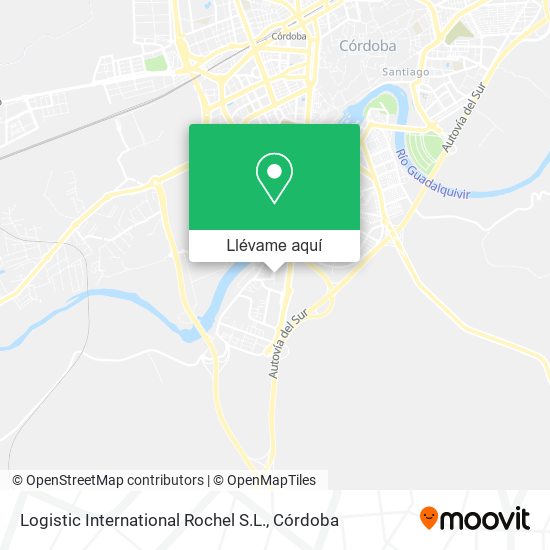 Mapa Logistic International Rochel S.L.