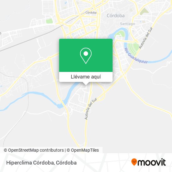 Mapa Hiperclima Córdoba