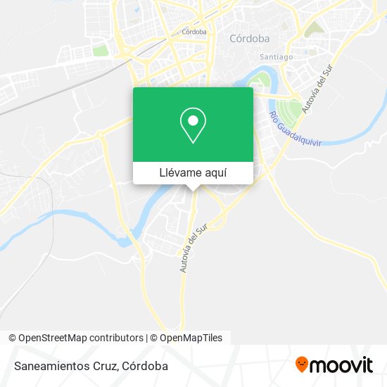 Mapa Saneamientos Cruz
