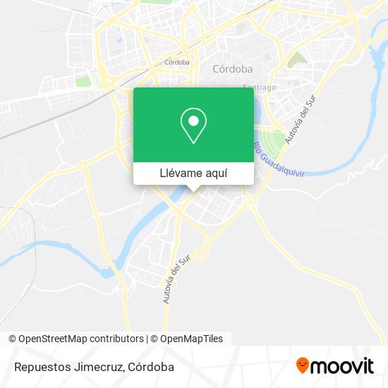 Mapa Repuestos Jimecruz