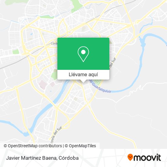 Mapa Javier Martínez Baena